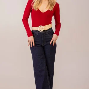 V-Neck Top - Rib (clearance)